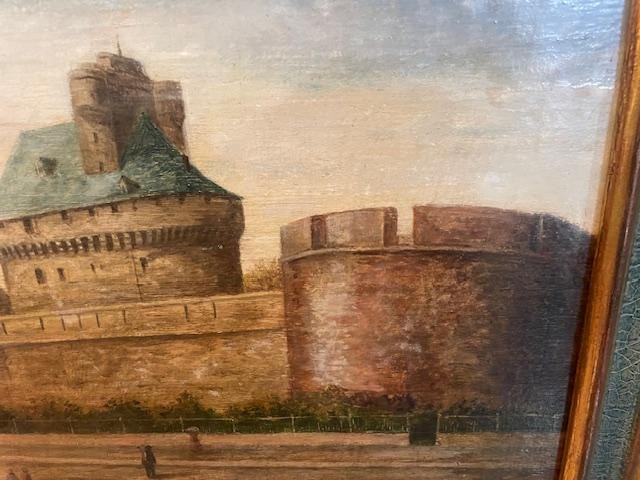 View Of The Fort Of Saint-malo, French School, 19th Century-photo-4