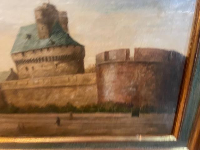 View Of The Fort Of Saint-malo, French School, 19th Century-photo-1