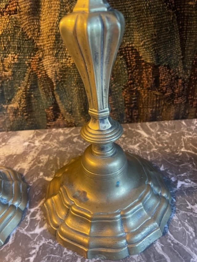 Pair Of 18th Century Candlesticks-photo-2