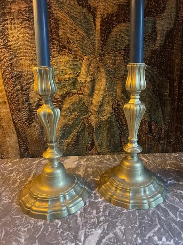 Pair Of 18th Century Candlesticks