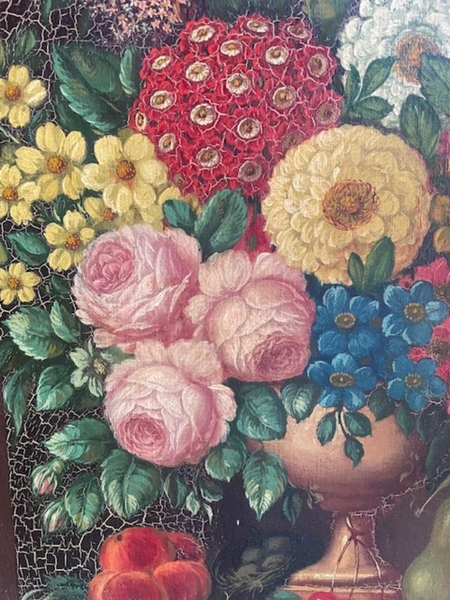 French School, Early 19th Century, Depicting A Still Life-photo-4