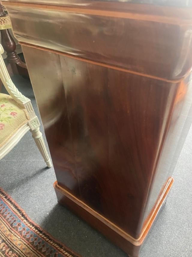 Charles X Period Bedside Table-photo-2