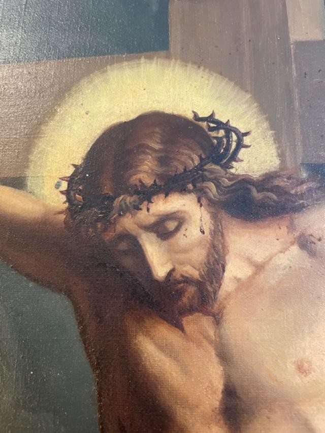 "the Crucifixion," French School, 19th Century-photo-4