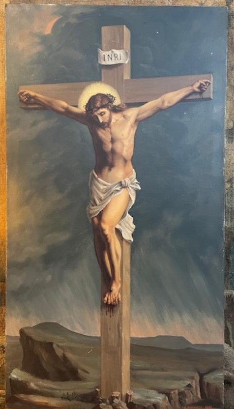"the Crucifixion," French School, 19th Century