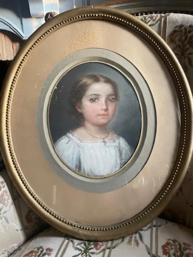 19th Century Pastel Portrait