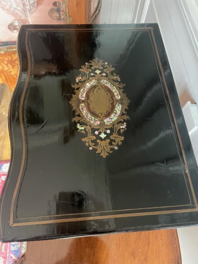 Complete Napoleon III Period Liquor Cabinet-photo-2