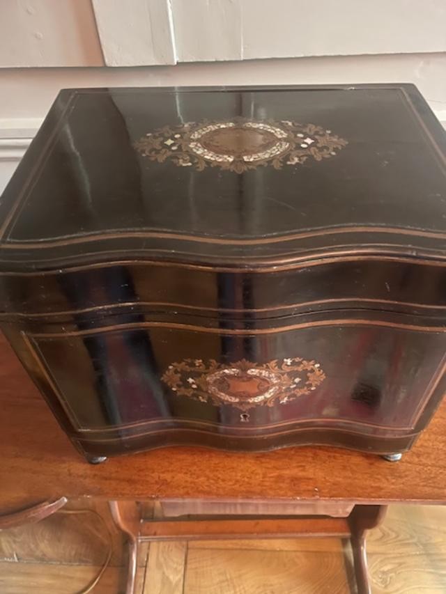 Complete Napoleon III Period Liquor Cabinet-photo-3