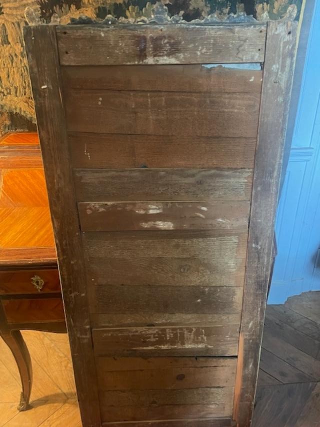 Miroir de boiserie 18 ème d'époque Louis XV-photo-4