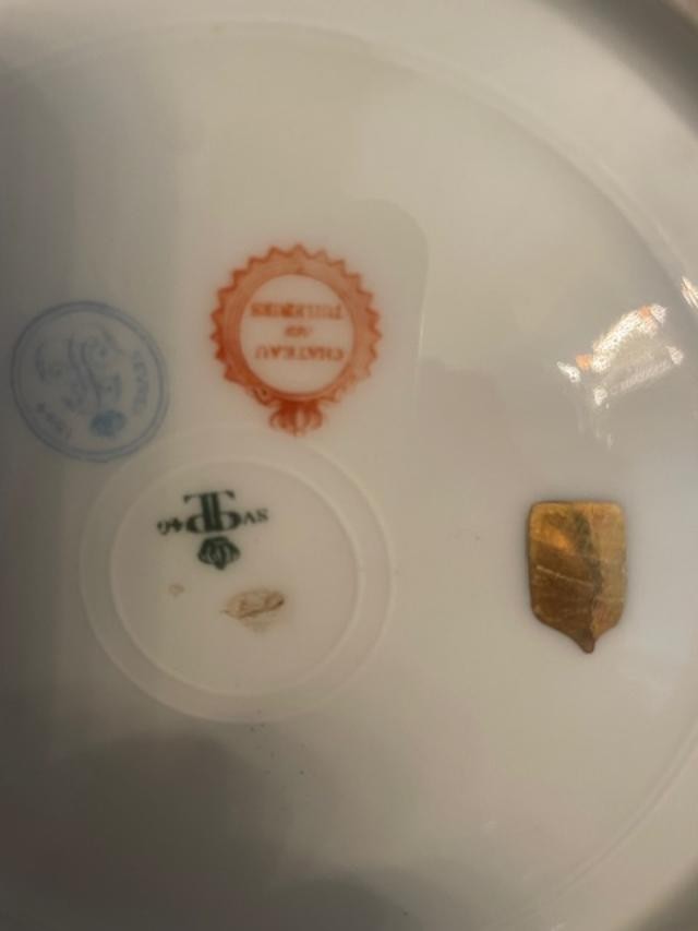 Sèvres Plate From The Tuileries Palace, Part Of The Service Of King Louis-philippe-photo-1