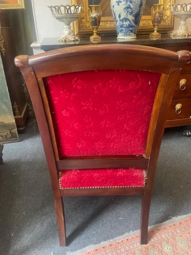 Pair Of Charles X Period Armchairs-photo-4
