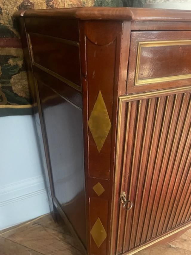 Mahogany Directoire In-between Cabinet-photo-4