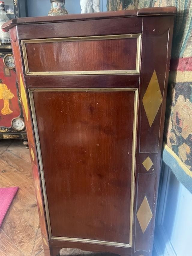 Mahogany Directoire In-between Cabinet-photo-6