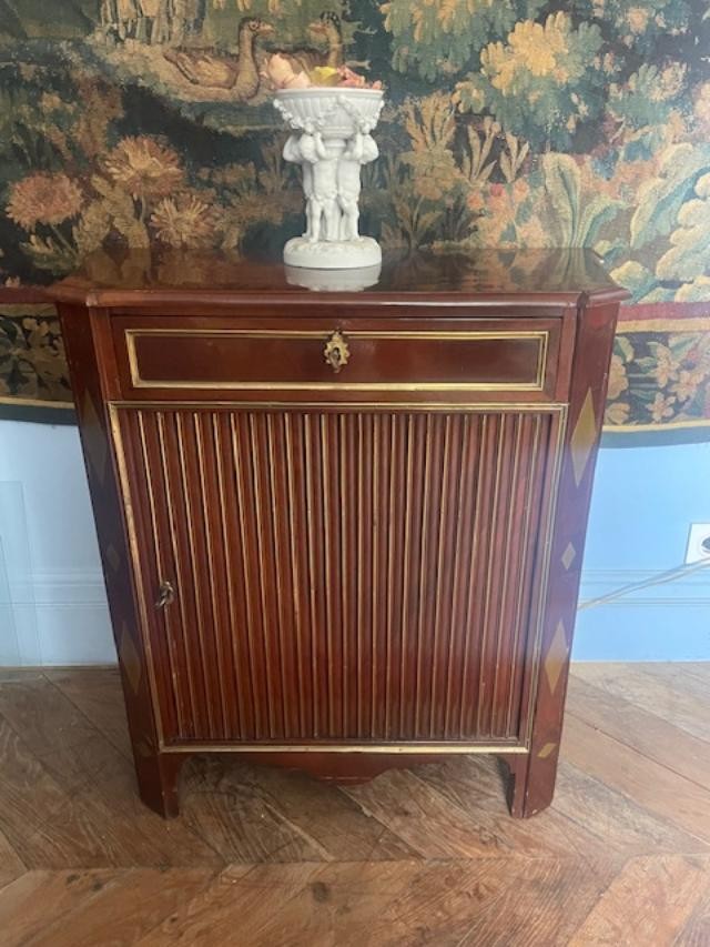 Mahogany Directoire In-between Cabinet