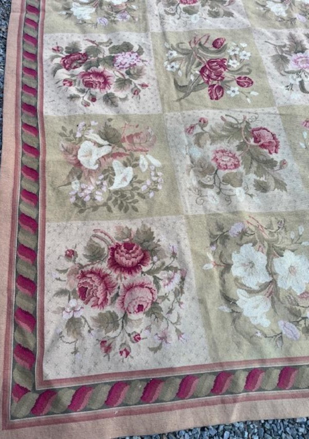 Important Small-stitch Rug In The Spirit Of The Soap Factory-photo-2