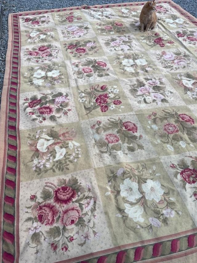 Important Small-stitch Rug In The Spirit Of The Soap Factory-photo-3