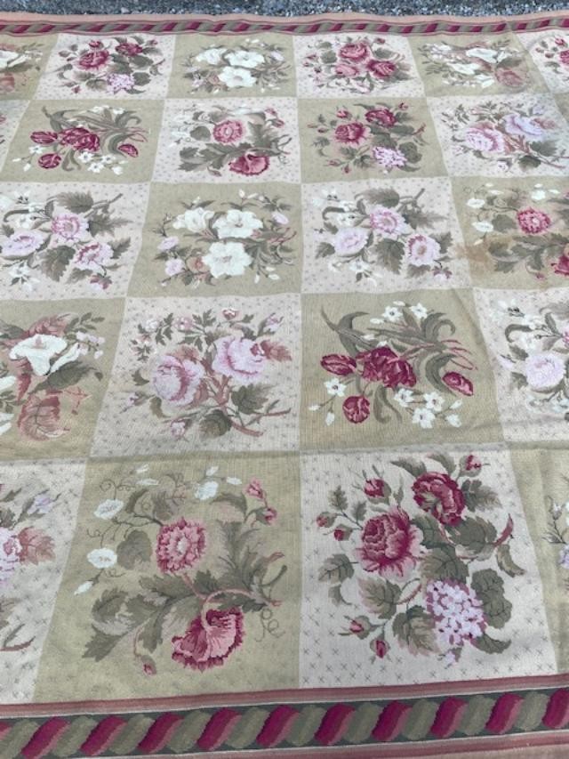 Important Small-stitch Rug In The Spirit Of The Soap Factory-photo-3