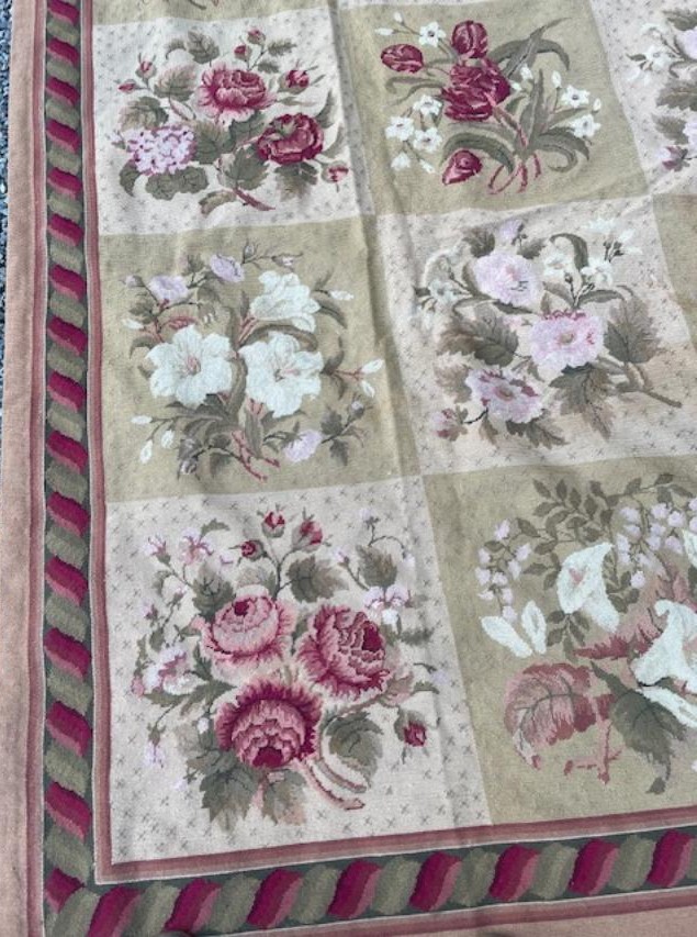 Important Small-stitch Rug In The Spirit Of The Soap Factory-photo-5