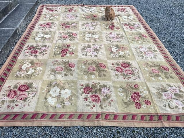 Important Small-stitch Rug In The Spirit Of The Soap Factory