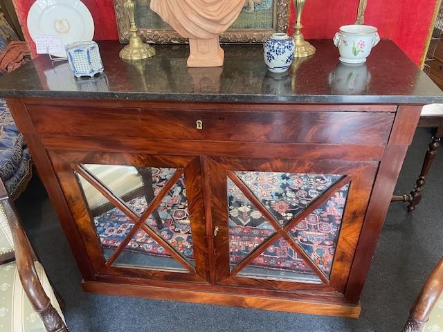 Early 19th C. Empire Period Mahogany Sideboard-photo-3