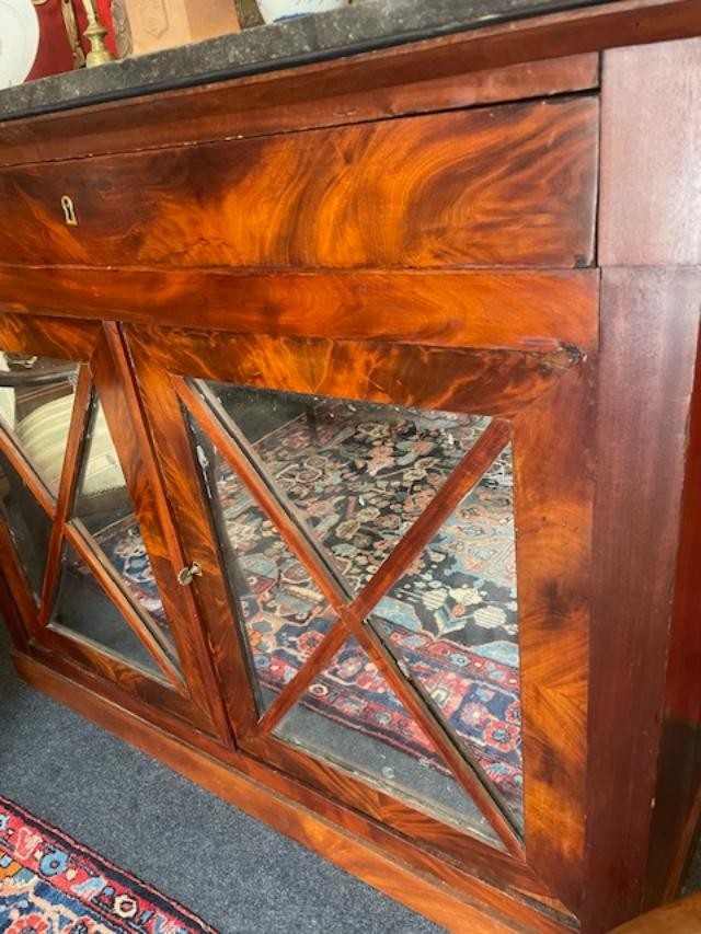 Early 19th C. Empire Period Mahogany Sideboard-photo-4