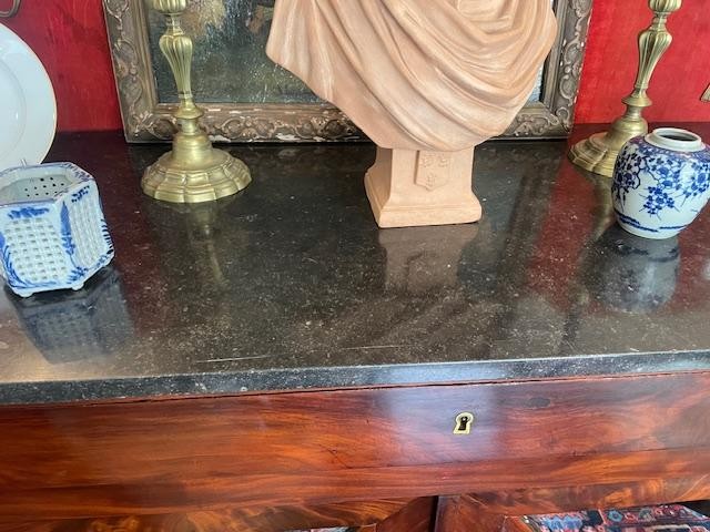 Early 19th C. Empire Period Mahogany Sideboard-photo-5