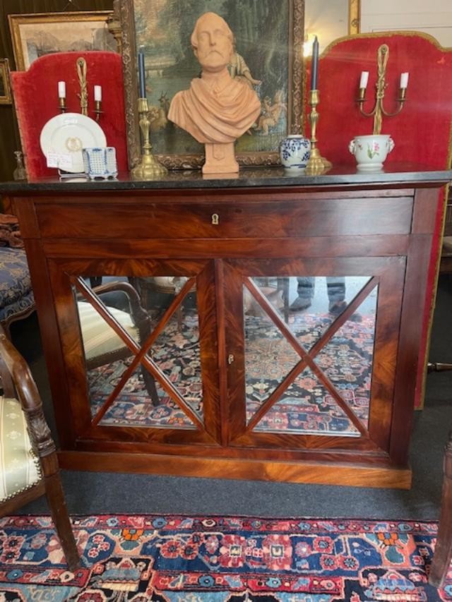 Early 19th C. Empire Period Mahogany Sideboard