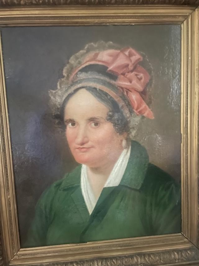 Portrait de femme d'époque restauration-photo-3