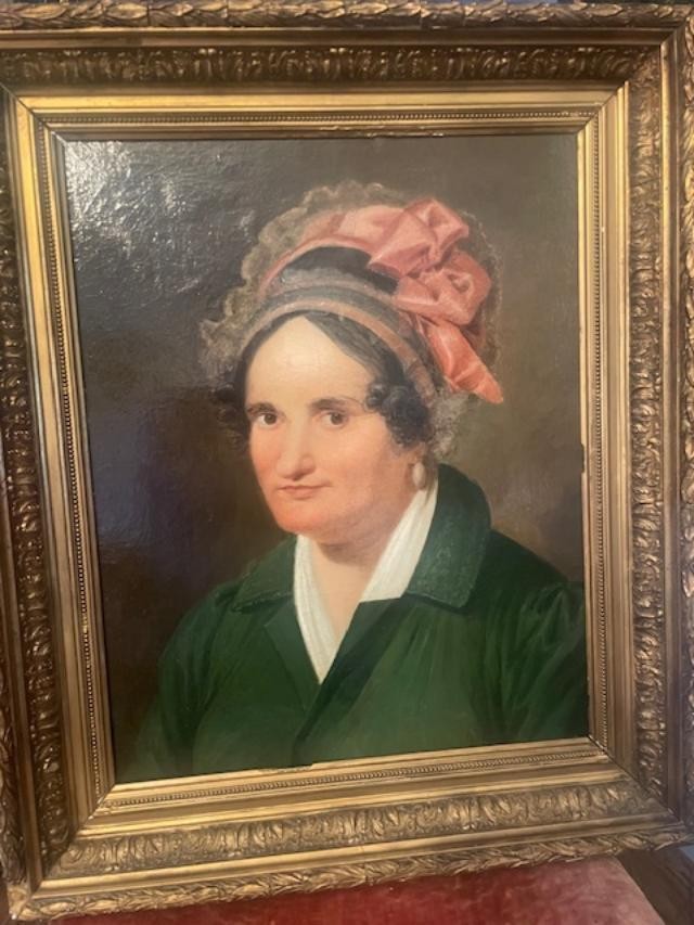 Portrait de femme d'époque restauration