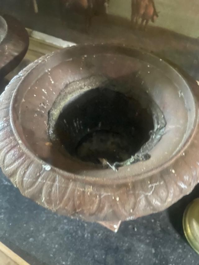Paire de vases Médicis en fonte-photo-1