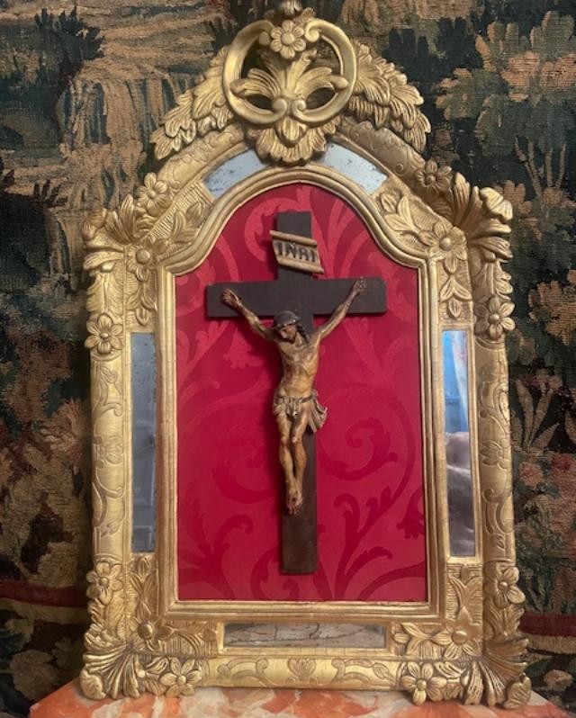 Regency Period Wooden Christ