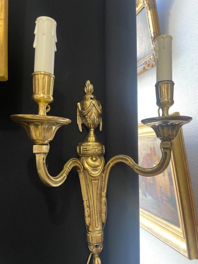 Pair Of Louis XVI Period Sconces-photo-3