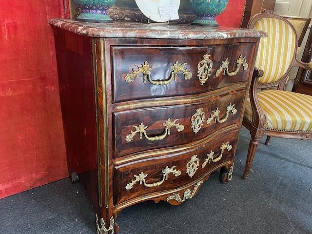 Small Regency-era Chest Of Drawers, Stamped -photo-2