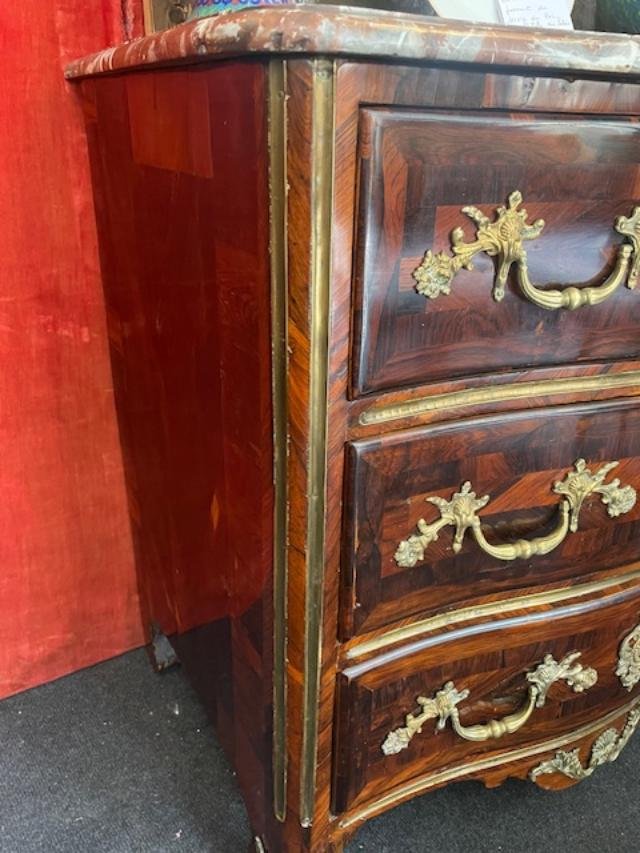Small Regency-era Chest Of Drawers, Stamped -photo-3