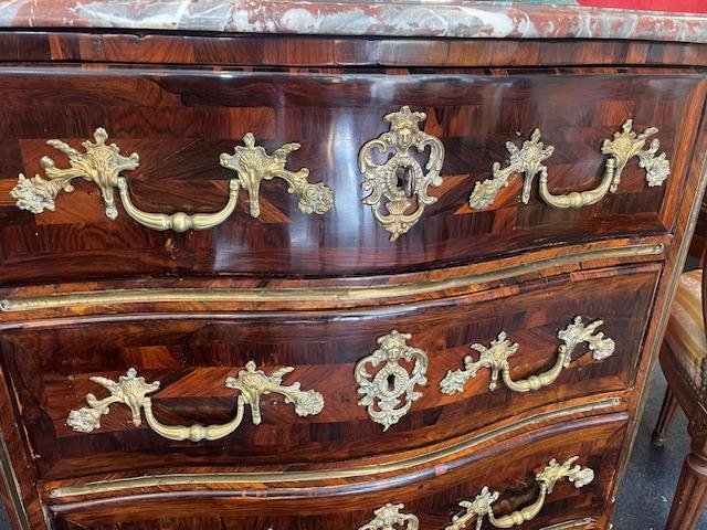 Small Regency-era Chest Of Drawers, Stamped -photo-4