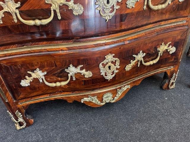 Small Regency-era Chest Of Drawers, Stamped -photo-1
