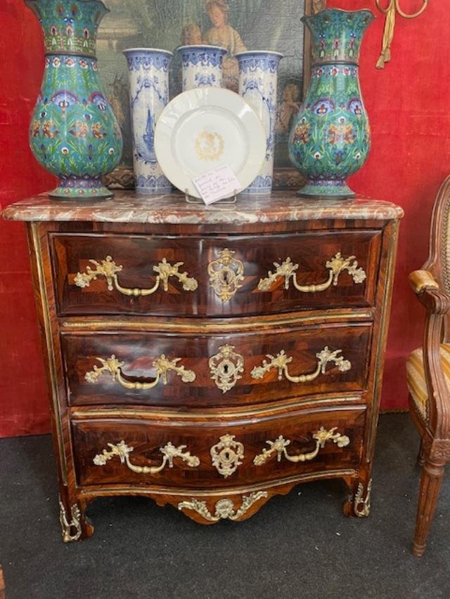 Small Regency-era Chest Of Drawers, Stamped -photo-7
