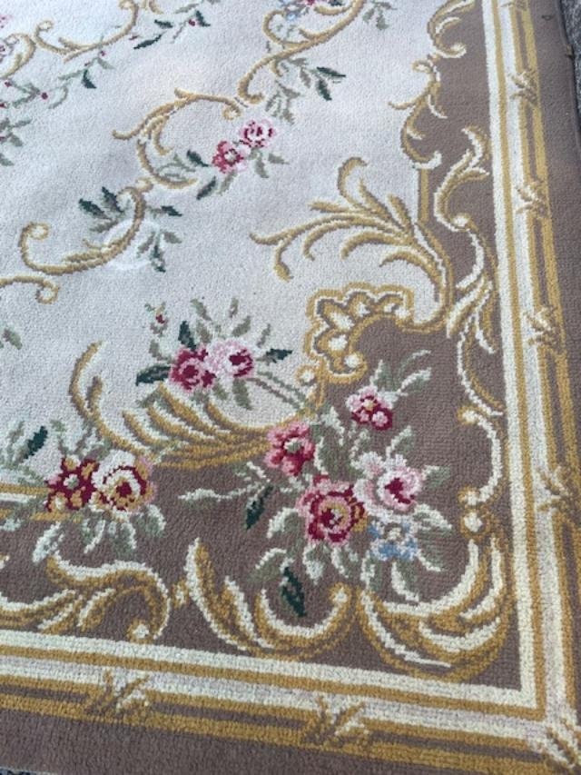 Aubusson, Pure Wool Tufted Rug-photo-3