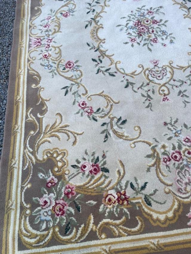 Aubusson, Pure Wool Tufted Rug-photo-4