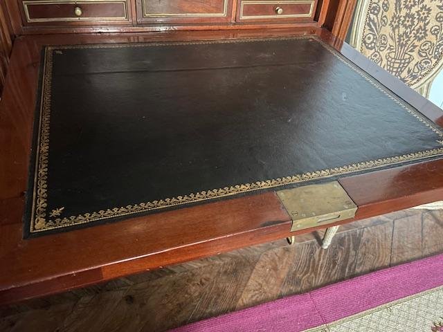 Louis XVI-era Mahogany Secretary Desk-photo-5