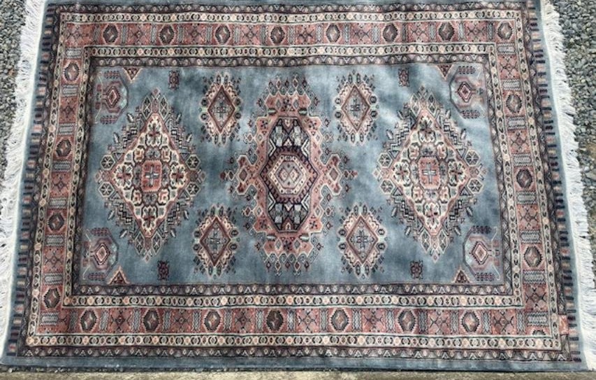 Hand-knotted Wool Oriental Rug-photo-2