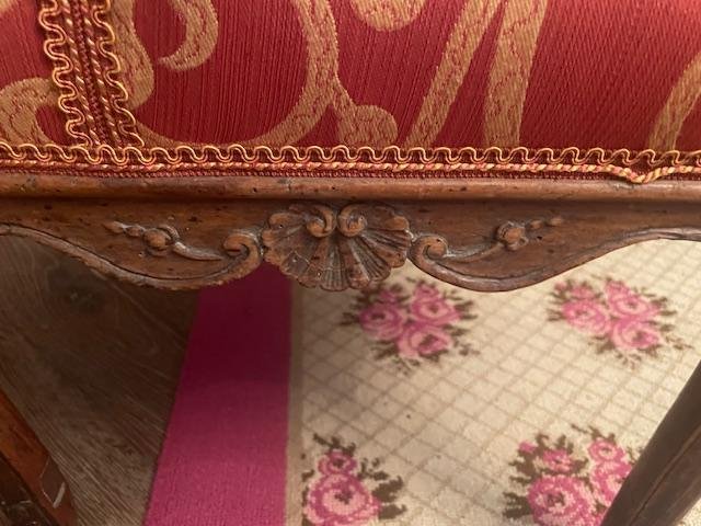 Paire de fauteuils 18 ème d'époque régence-photo-5