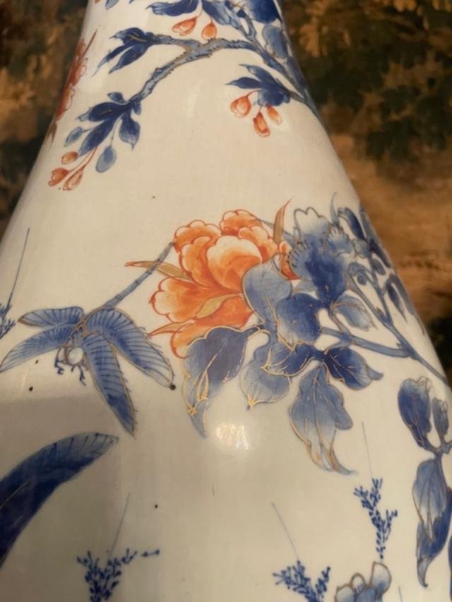 Large, Flared Baluster Vase From Japan-photo-4