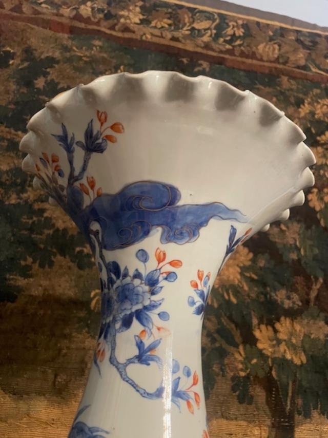 Large, Flared Baluster Vase From Japan-photo-2