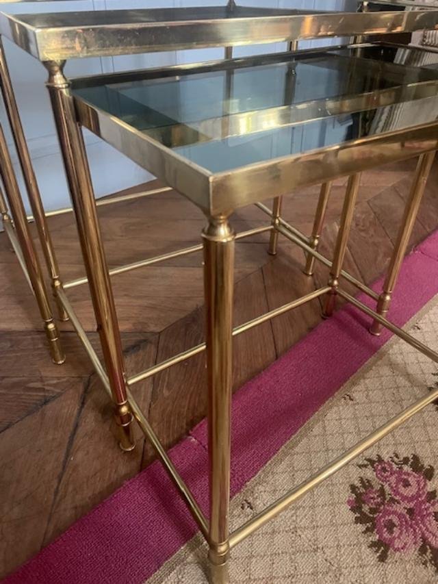 Three Nesting Tables That Can Be Attributed To The Jansen Firm-photo-4