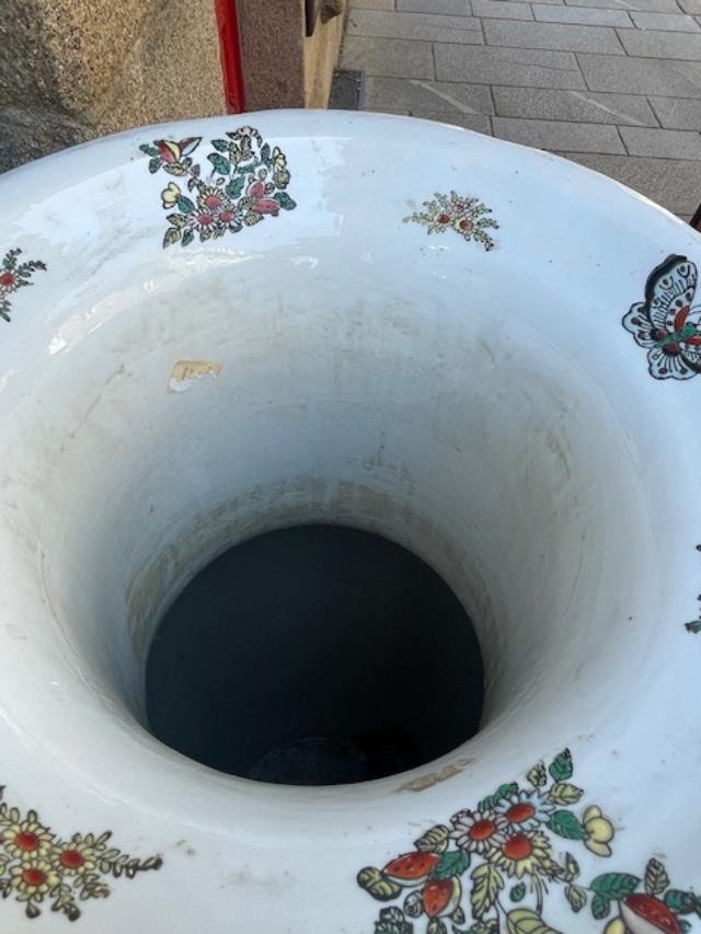 Important vase en porcelaine de chine-photo-4
