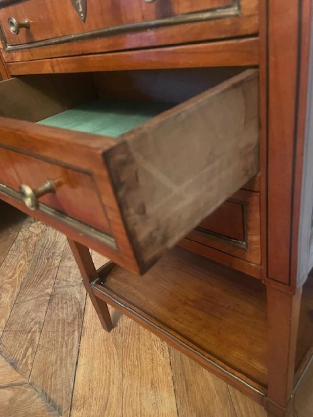 Directoire-period Mahogany Chest Of Drawers-photo-3