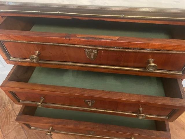 Directoire-period Mahogany Chest Of Drawers-photo-4