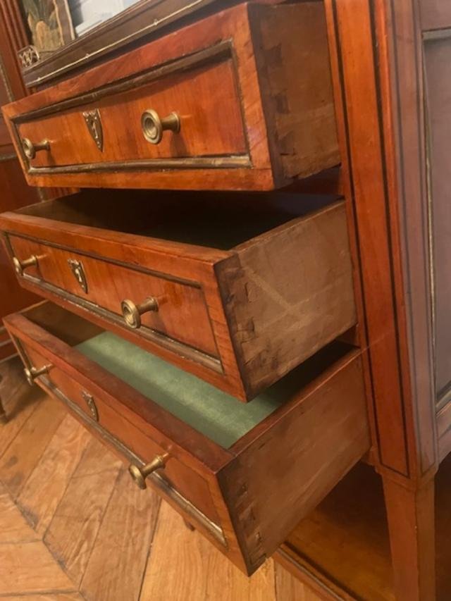 Directoire-period Mahogany Chest Of Drawers-photo-5