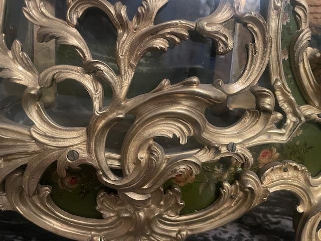 18th-century Wall Sconce With Martin Varnish, Louis XV Period-photo-2