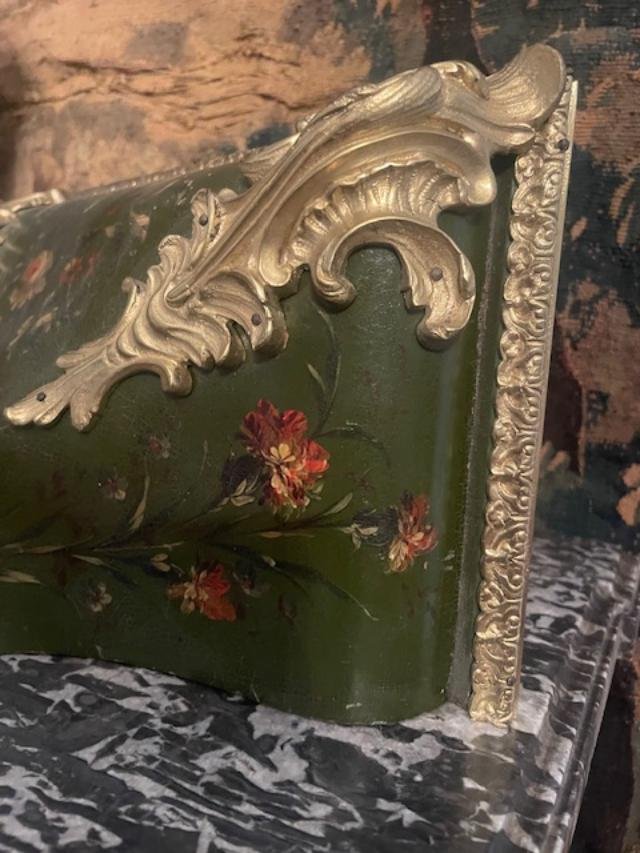 18th-century Wall Sconce With Martin Varnish, Louis XV Period-photo-7